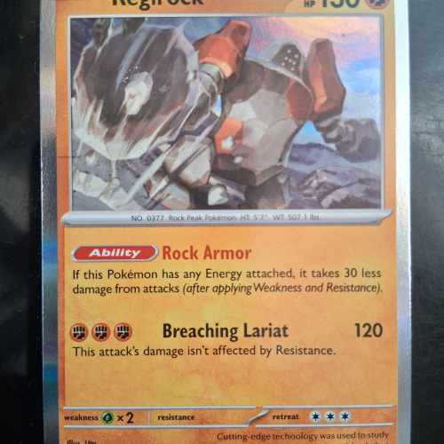 Regirock - 082/159 - Journey Together - Holo - Holo Rare - English