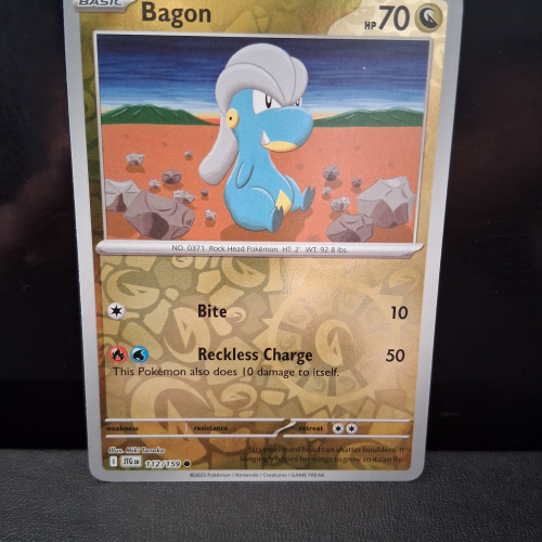 Bagon - 112/159 - Journey Together - Reverse Holo - Common - English