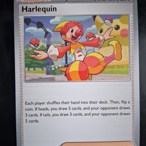 Harlequin - 083/086 - White Flare - Regular - Uncommon - English