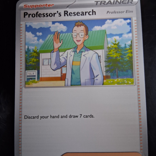 Professor's Research - 123/131 - Prismatic Evolutions - Regular - Common - English