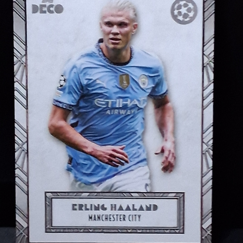Erling Haaland - Manchester City - Topps Deco - Base Card - 2024/25 