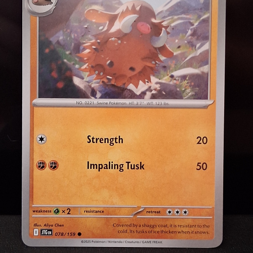 Piloswine - 078/159 - Journey Together - Regular - Common - English