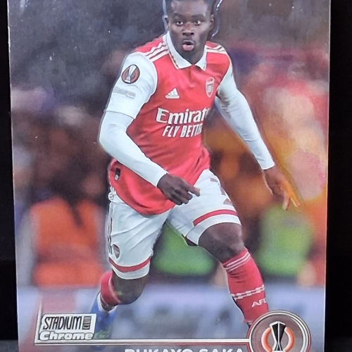 Bukayo Saka - #72 - Arsenal - Stadium Club Chrome - 2022/23 