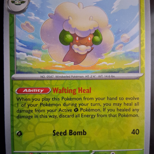 Whimsicott - 008/131 - Prismatic Evolutions - Reverse Holo - Rare - English