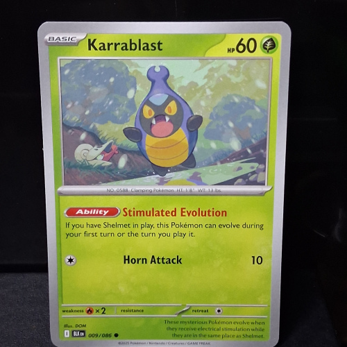 Karrablast - 009/086 - Black Bolt - Regular - Common - English